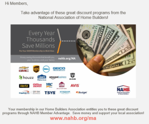 nahb member discounts